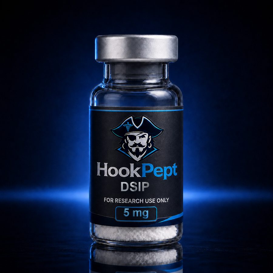 DSIP 5 mg — Vial mit gefriergetrocknetem Pulver