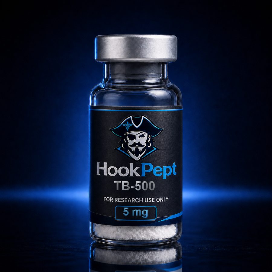 TB-500 5 mg — Vial mit gefriergetrocknetem Pulver